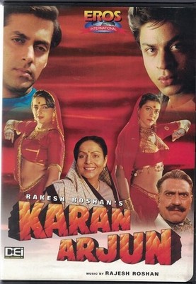 Karan Arjun (Brand New Single Disc Dvd, Hindi Language, With English Subtitles, 