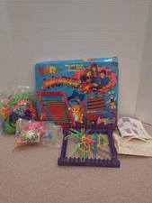 Vintage Lisa Frank Yarn Works Craft Kit Box 1990s Damaged Box Incomplete 