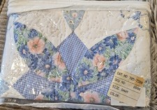 VTG Patchwork Pillow Shams. Country Classics 1993. Hand Sewn Crafted. Lot of 2