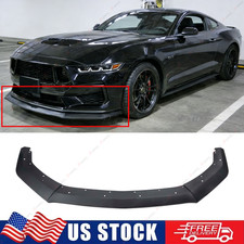 For 24-26 Ford Mustang S650 Dh Handling Textured Black Front Bumper Lip Splitter