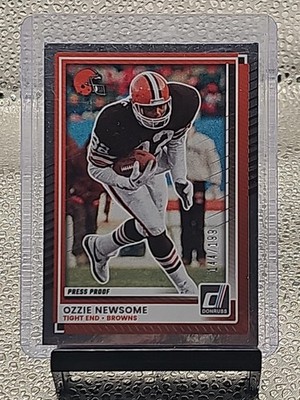2025 Panini Donruss - Ozzie Newsome - Silver Press Proof 144/199 - Browns