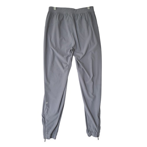 Pantalones de chándal Lululemon Adapted State de tiro alto para mujer 6 grises de rendimiento nuevos sin etiquetas - Imagen 6 de 11