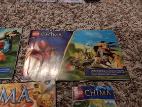 Lego Chima Instruction Manual Only Lot 70224 70105 70102 70115 30251 70145 