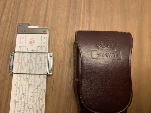 Vintage Frederick Post Co. Versalog Slide Rule No. 1460 – Hemmi Japan