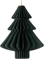 Clayre & Eef 6PA0519 Papier-Weihnachtskugel Ø 9X10 Cm