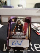 2025 Panini Prizm Draft Picks Kobe Hudson Rookie Draft Picks Auto