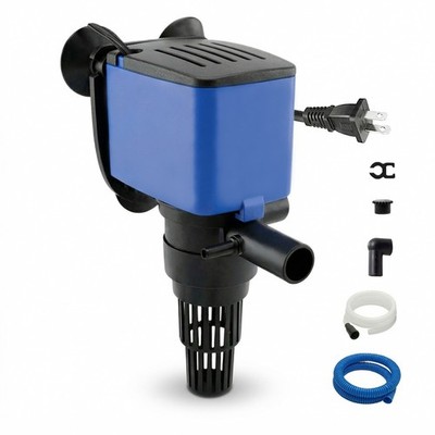 Powerhead Submersible Water Pump Fish Tank Aquarium Pond Filter Oxygen 320 GPH