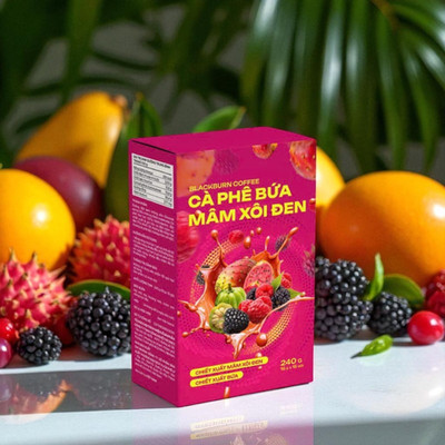 2X Blackberry Coffee Ca Phe Mam Xoi Den 15 Packets per Box Weight Loss US Seller