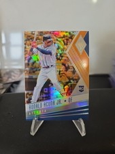 Ronald Acuna Jr. 2018 Panini Chronicles Phoenix Orange Prizm RC /199 Braves