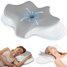 Cervical Neck Pillow for Pain Relief, Ergonomic Contour Pillow for Sleeping, ...