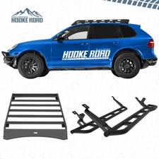 Hooke Road Roof Rack / Nerf Bars For 2003-2010 Porsche Cayenne GTS Turbo Turbo S