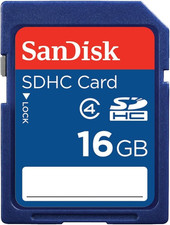 16Gb Standard Sd Sdhc Card Class 4 Sdsdb-016G-A46