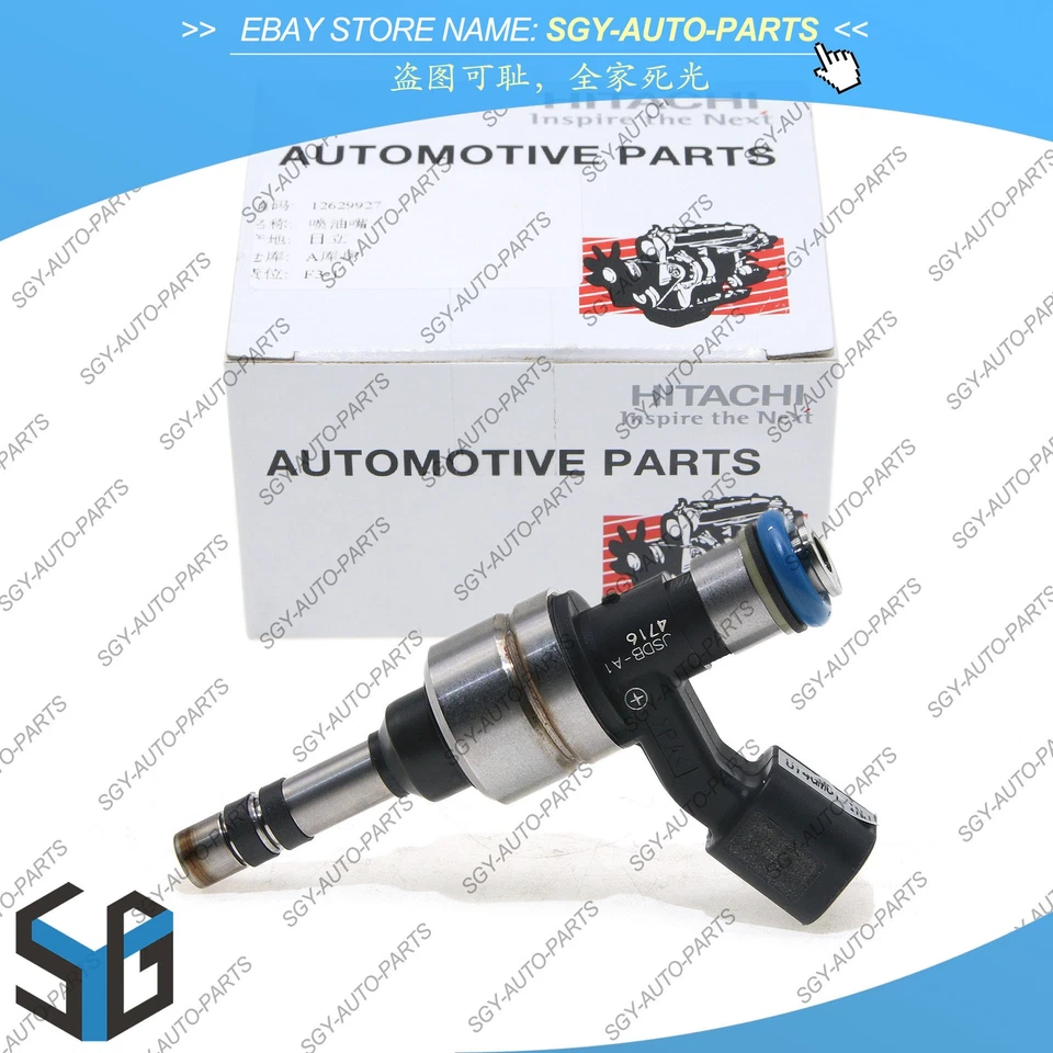 Inyectores de combustible 6 piezas 12629927 para Cadillac CTS SRX Chevrolet Equinox GMC Terrain Foto 2 de 4