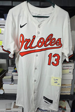 BALTIMORE ORIOLES HESTON KJERSTAD TEAM ISSUED JERSEY