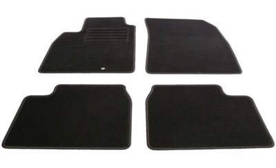 Fußmatten Set für Nissan Micra 4 K13 2010-2017 Autoteppiche Automatten Basic Set