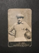 Prewar figurine Calciator Bosia, Turin # 169 Chocolate Lurati