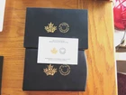 2015 Canadian Fine Silver Dollar Proof Set 50th Anniversary Canadian Flag J1