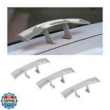 BLAU GRUN 3PCS Car Mini Spoiler Wing, 6.7 Inch Universal Auto Tail Wing Mini 