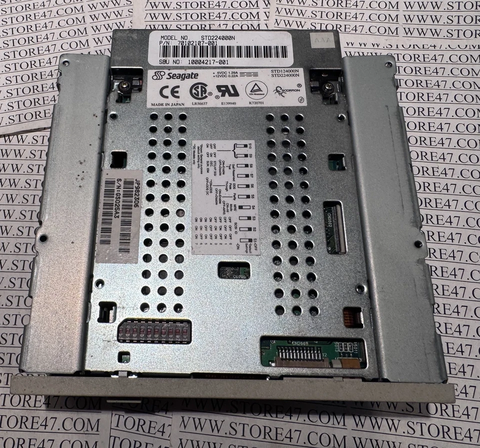Seagate Scorpion STD224000N STD124000n 70102107-001 SCSI 50 pin Tape Drive - Image 3 of 4