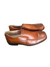 Bruno Marc Men Dress Shoes Square Toe Loafers Formal Slip On Shoes Size 9.5