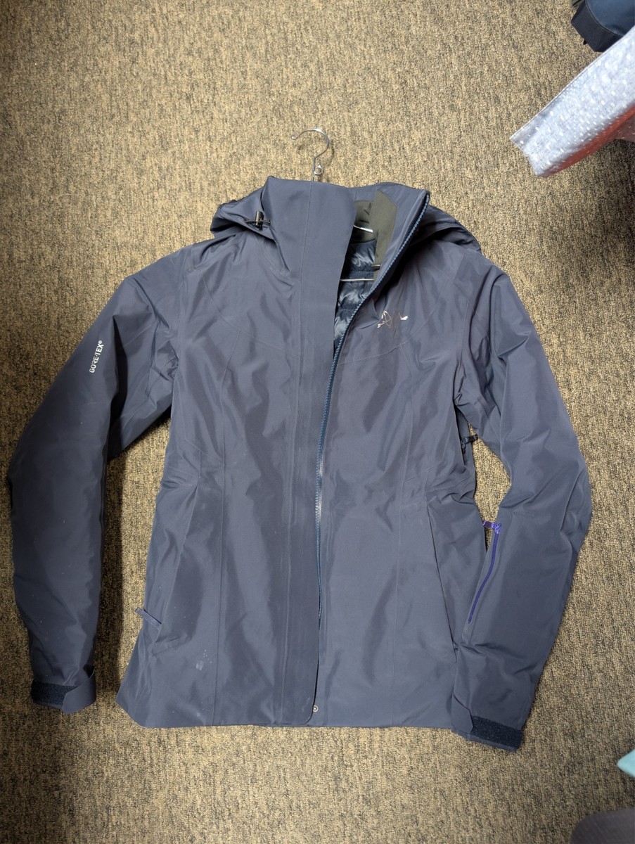 andessa down ski jacket 2018 arcteryx women's xs pre-owned