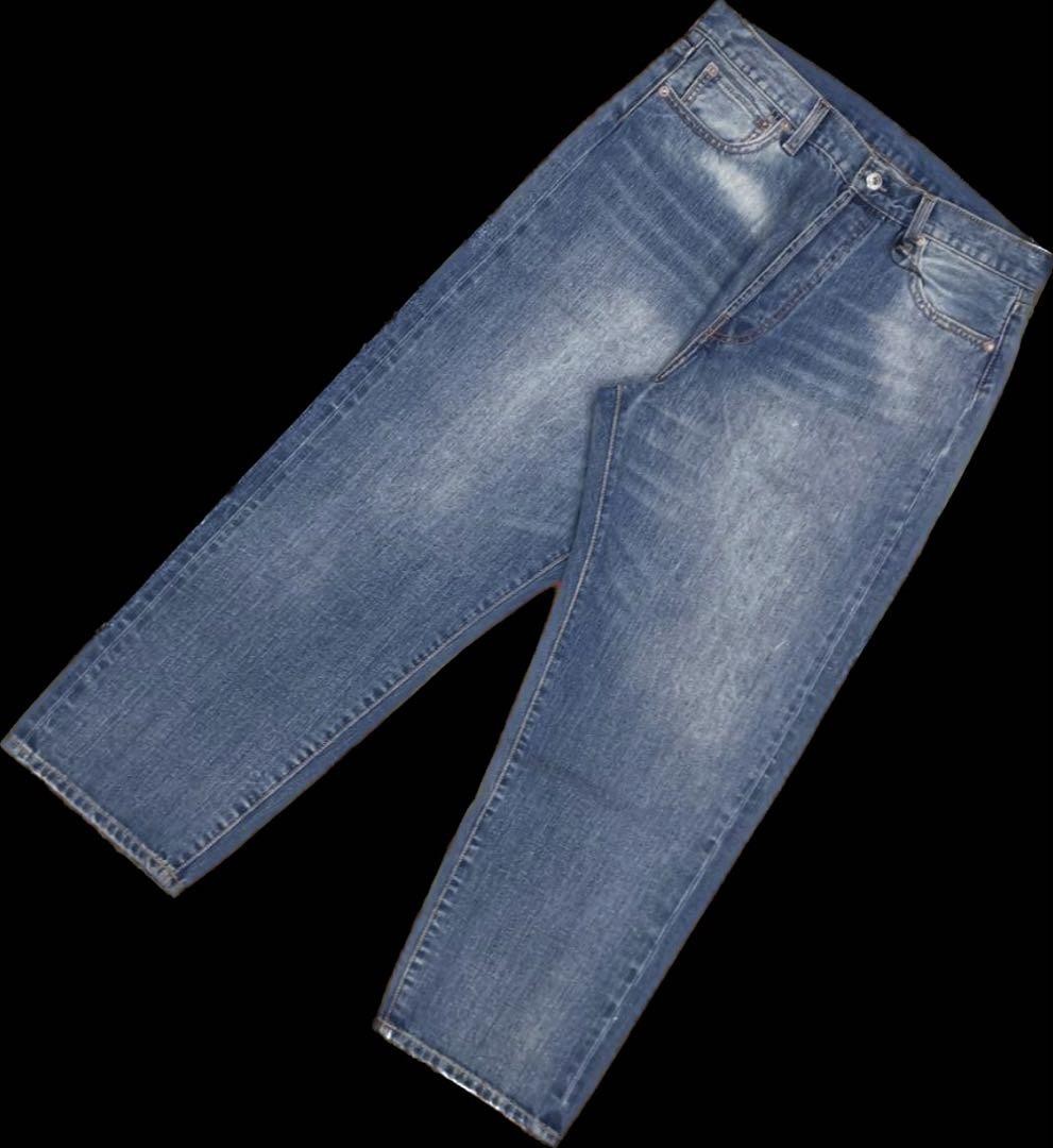 新品 A.PRESSE 24AW WASHED DENIM WIDE PANTS A.PRESSE - Washed Denim Wide Pants(24AAP-04-18H) BLEACH | mark
