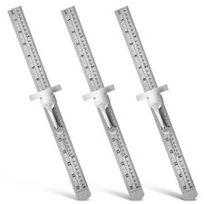 Steel Ruler Slide Rule Stainless Steel Ruler Y9W76908
