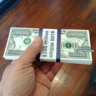 Stack of 100x Million Dollar Bills 100ct