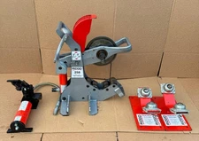 Ridgid 258 Hydraulic Pipe Cutter 2-1/2"-8" W/ Foot Pump