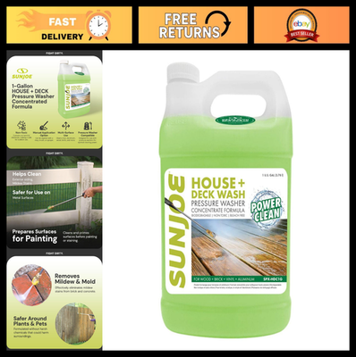 #ad All Purpose Pressure Washer Cleaner 1 Gallon Concentrated Formula for House amp; D $51.99