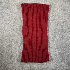 Banana Republic Scarf Womens One Size Chunky Knit Infinity Saucy Red Winter Warm