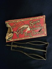Antique Automatic Rug Needle Virginia Snow Studios