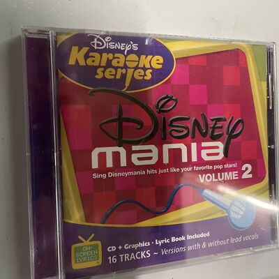 Disney's Karaoke Series: Disneymania 2 cd under th