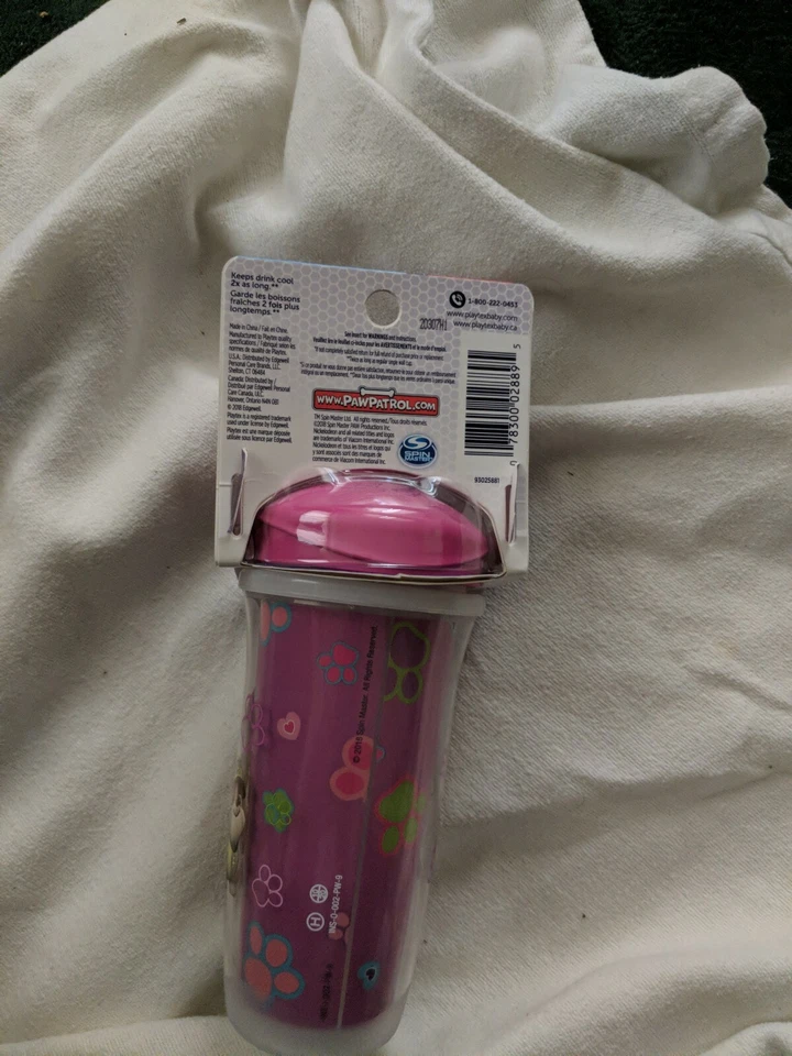 Platex Paw Patrol Leak Proof Insulated Spout Cup Stage 3, 9 Ounce 12 mo+ NEW - Image 2 of 4