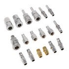 18er Set Druckluftkupplung Schnellkupplung Schlauchanschluss Adapter 1/4" New