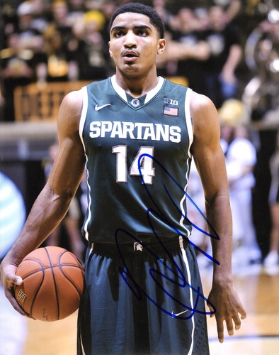 GFA Michigan State Wolverines GARY HARRIS Signed 8x10 Photo G1 COA - 第 1/1 張圖片