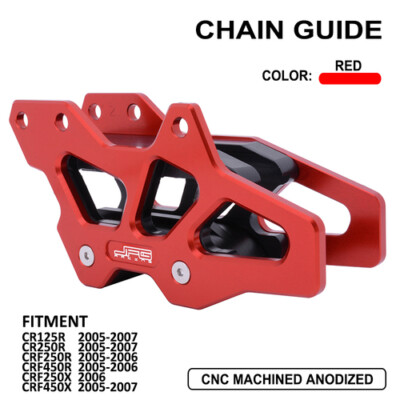 Chain Guard Guide CNC for CR125R CR250R CRF450X 2005-2007 CRF250R CRF450R 05-06