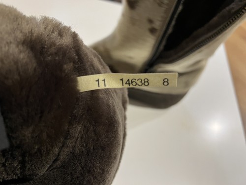 Regent Obermain Fur Boots 45 Boots Winter Boots 70s True Vintage Beaver Lamb - Picture 9 of 14