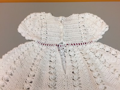 Girls White Crochet Dress | eBay