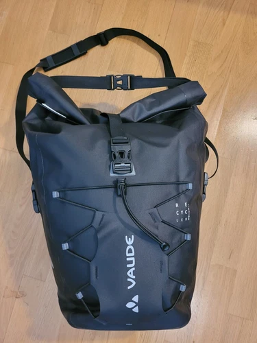 Vaude Proof Back TR Single Fahrradtasche wasserdicht schwarz unbenutzt