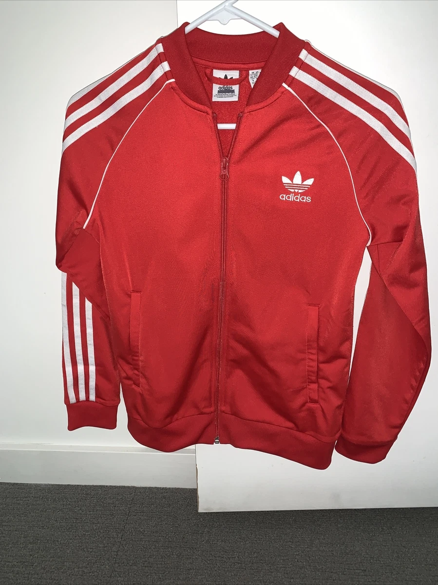 Superstar red top track jacket
