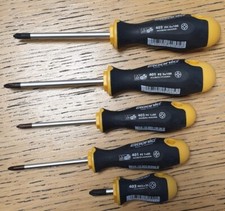 Felo Assorted 5 Piece Screwdriver Set, Phillips/Pozi, 402/401 Range