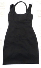 Guess Black Bodycon Sleeveless fitted little black dress size 6