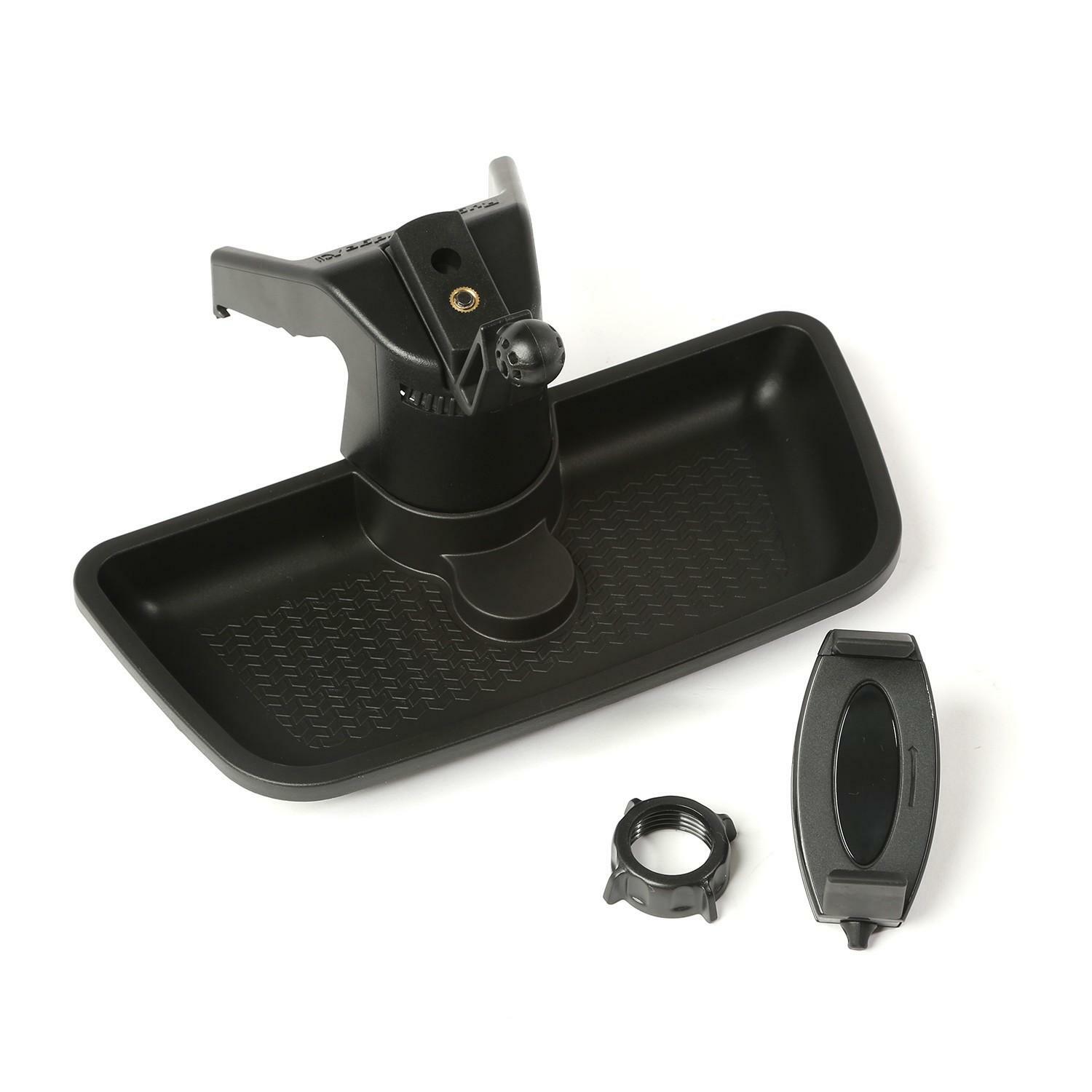 Kit Support Multi-Montage pour Téléphone Portable Anti-Vibrations Jeep Wrangler JK Noir