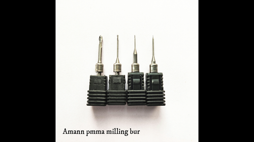 Fresadoras Amann Girrbach PMMA NC 0,6/1,0/2,5 mm herramientas cortadores para bloque de cera - Vídeo 1 de 1