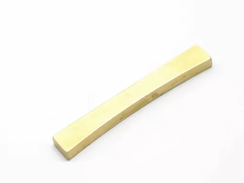 NOS Gibson Les Paul Brass Nut 5° Radius - Genuine Kahler® Brass Factory Parts