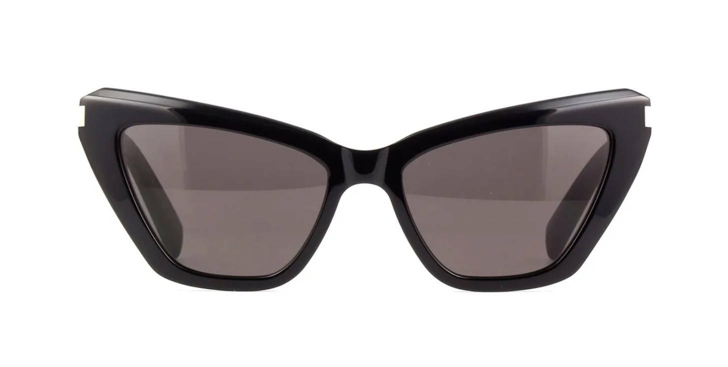 Occhiali da sole Saint Laurent SL 466 nero grigio (001)