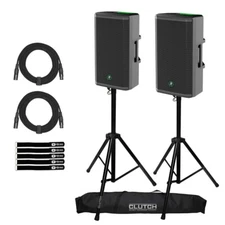 Mackie Thrash 212 12" 1300 Watt Active Powered DJ PA Loudspeakers Pair Package