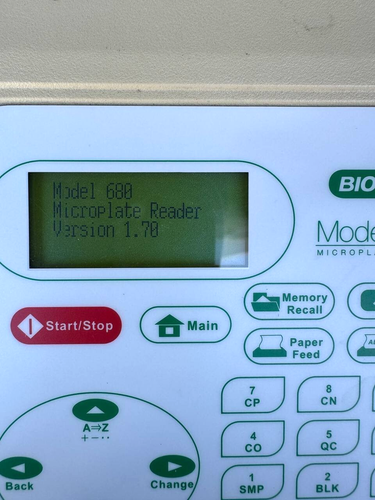 Bio-Rad 680 Microplate Reader " Screen issue and broken cover" - Picture 9 of 15