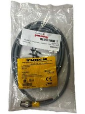 Turck, RS 4.4T-2, Cordset, SINGLE ENDED, M12 EUROFAST, STRAIGHT MALE CONNECTOR